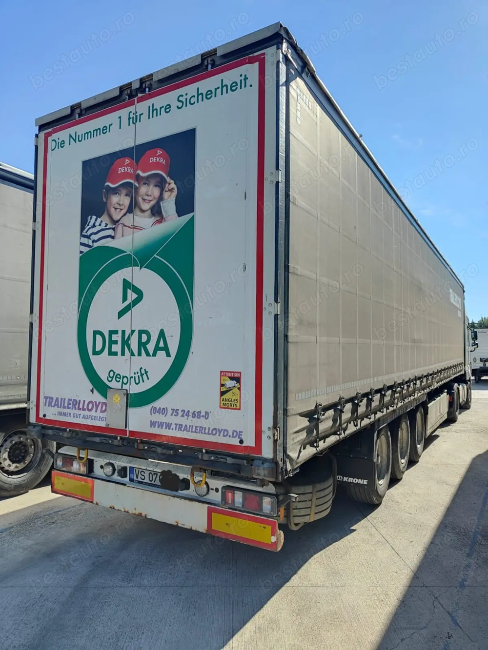 Vând semiremorca TIR