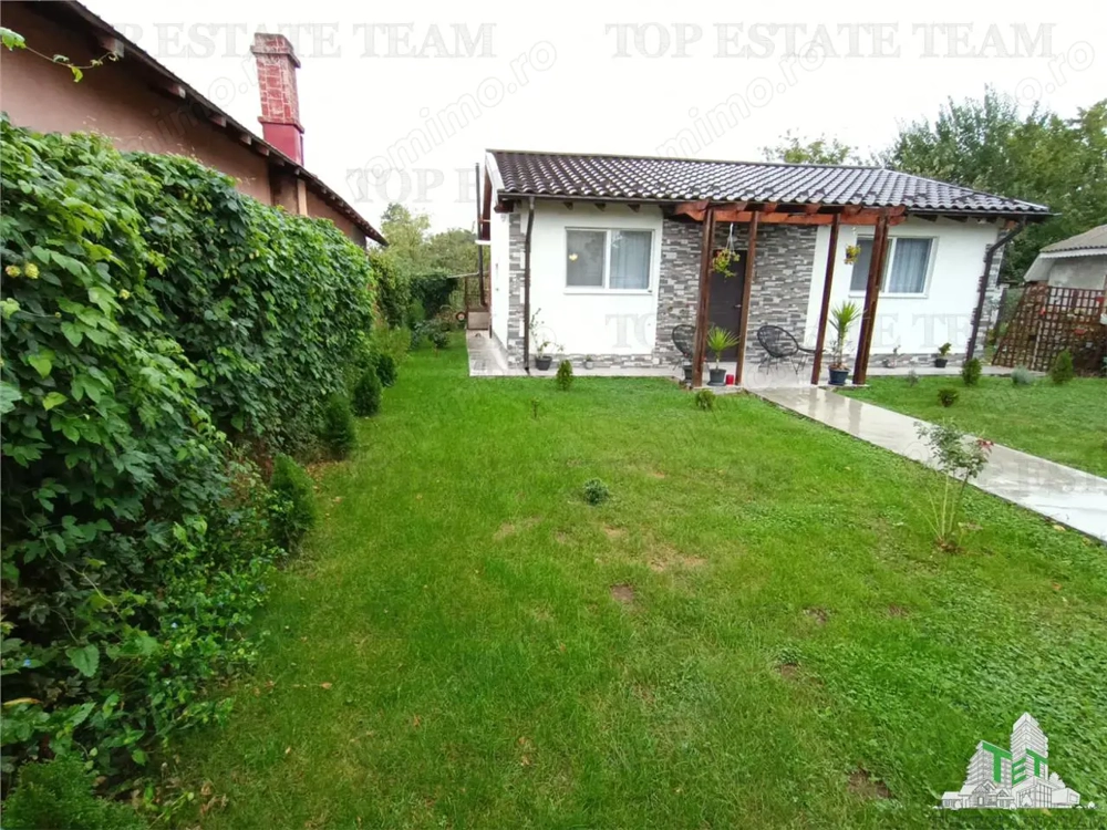 Super casa pe parter plus curte, pozitionata la strada in Domnesti IF, cu toate utilitatile incluse 