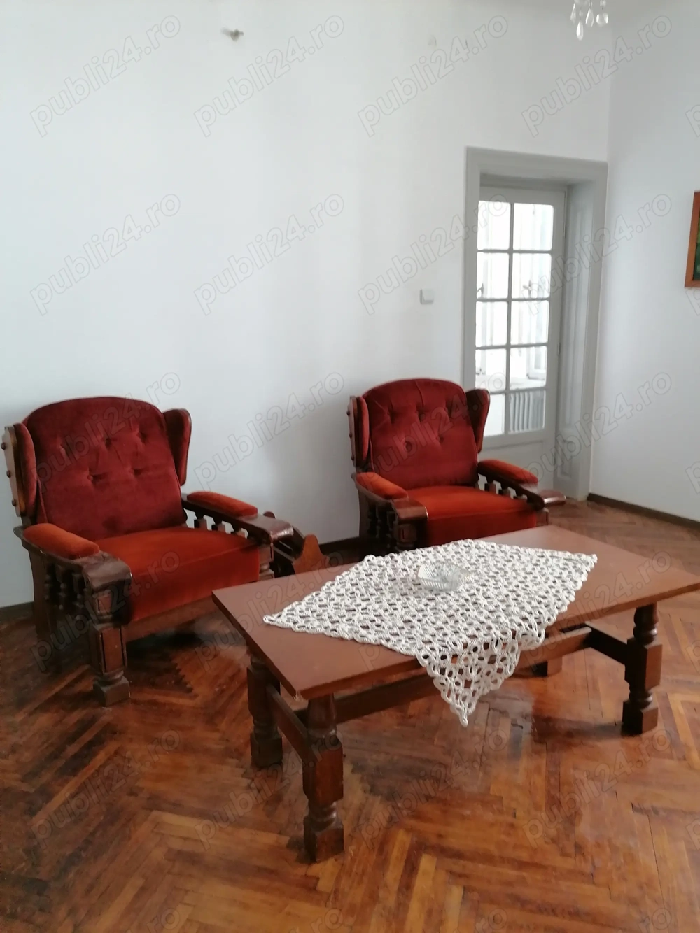 Vand fotolii si canapea fixa 3 locuri