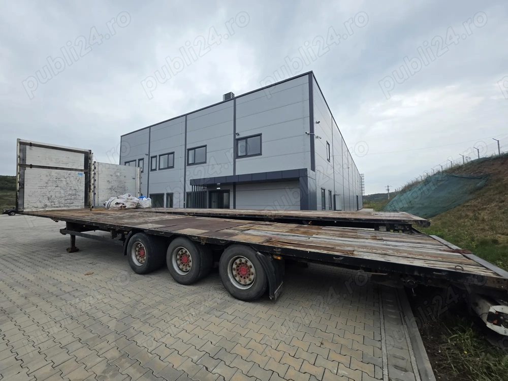 Vand semiremorca fara prelata platforma