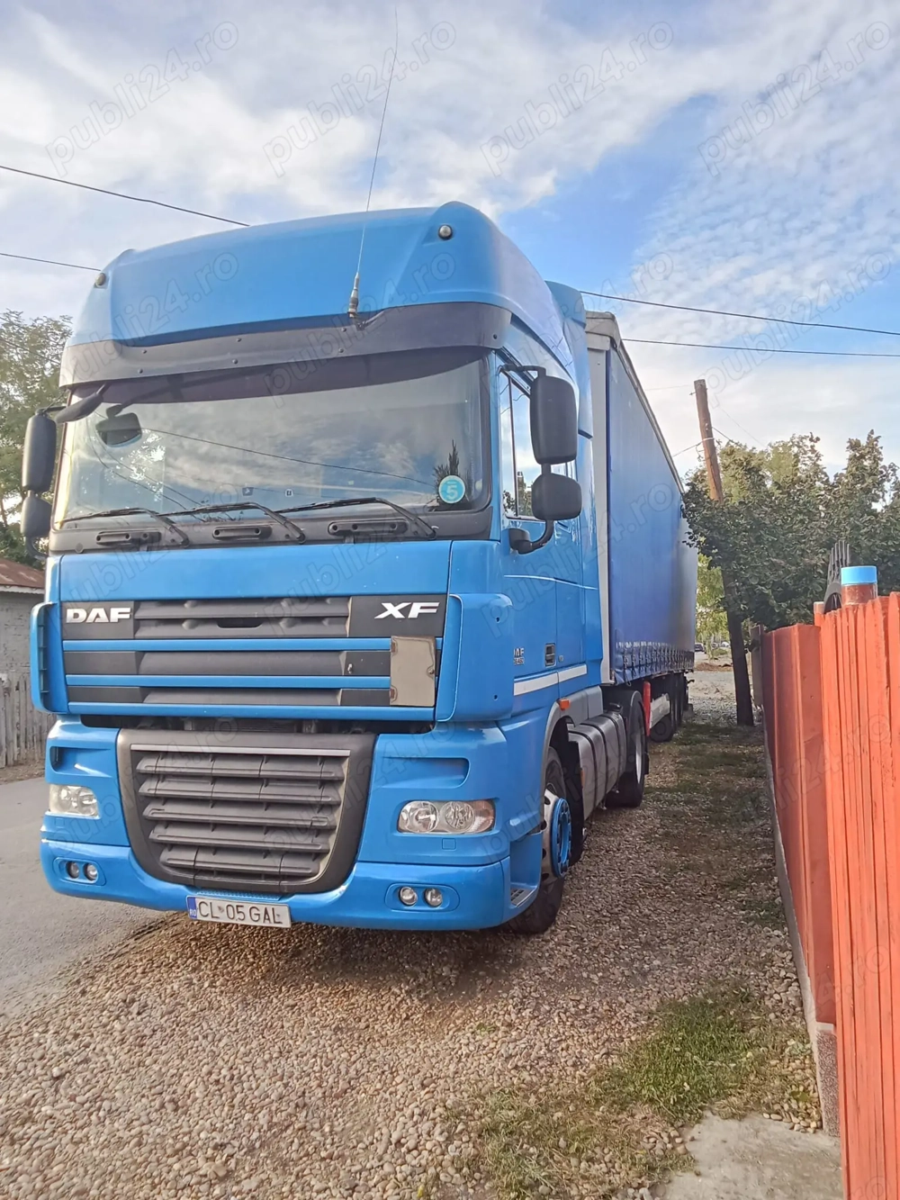 Camion DAF EEV + Semiremorcă KRONE 