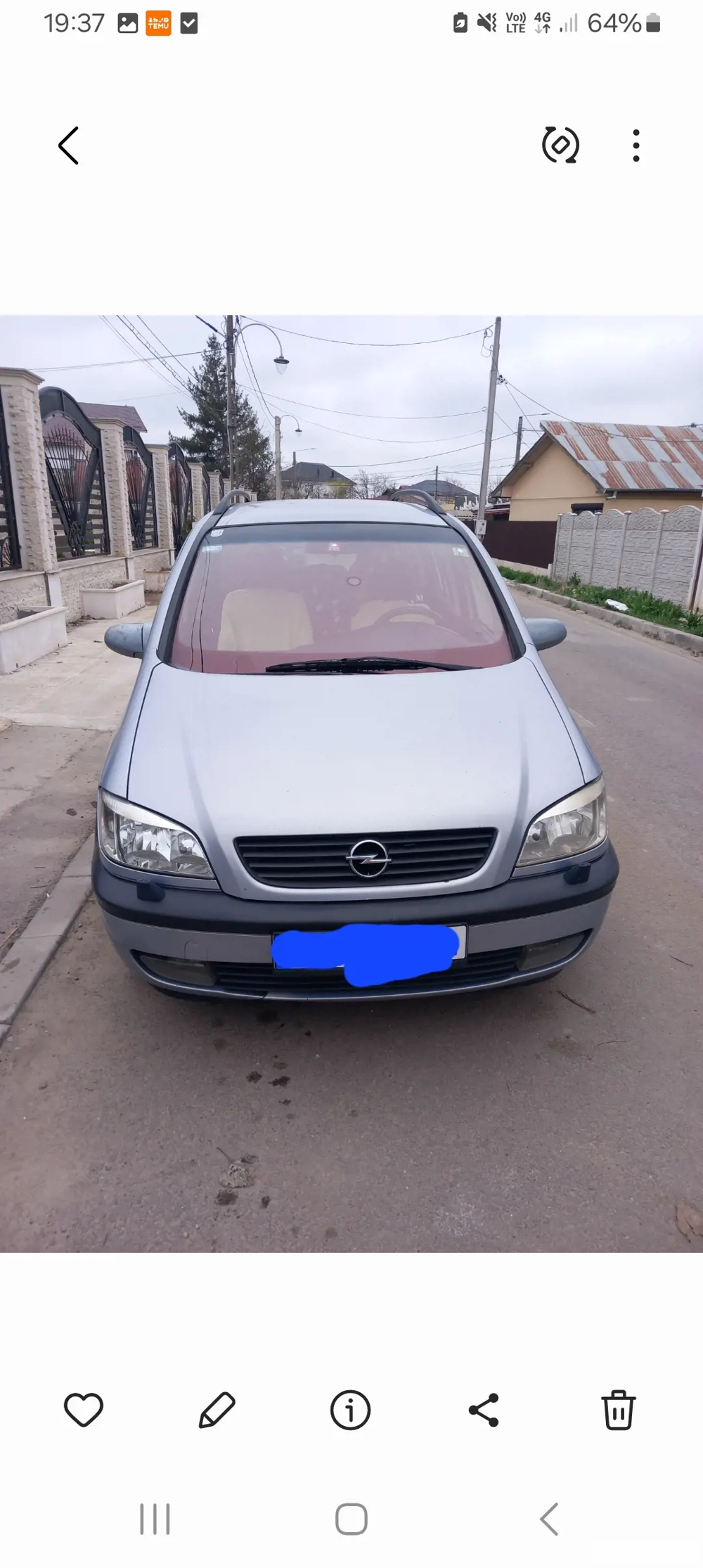 Vind zafira 1.6 16v  Vind zafira 1.6 16v