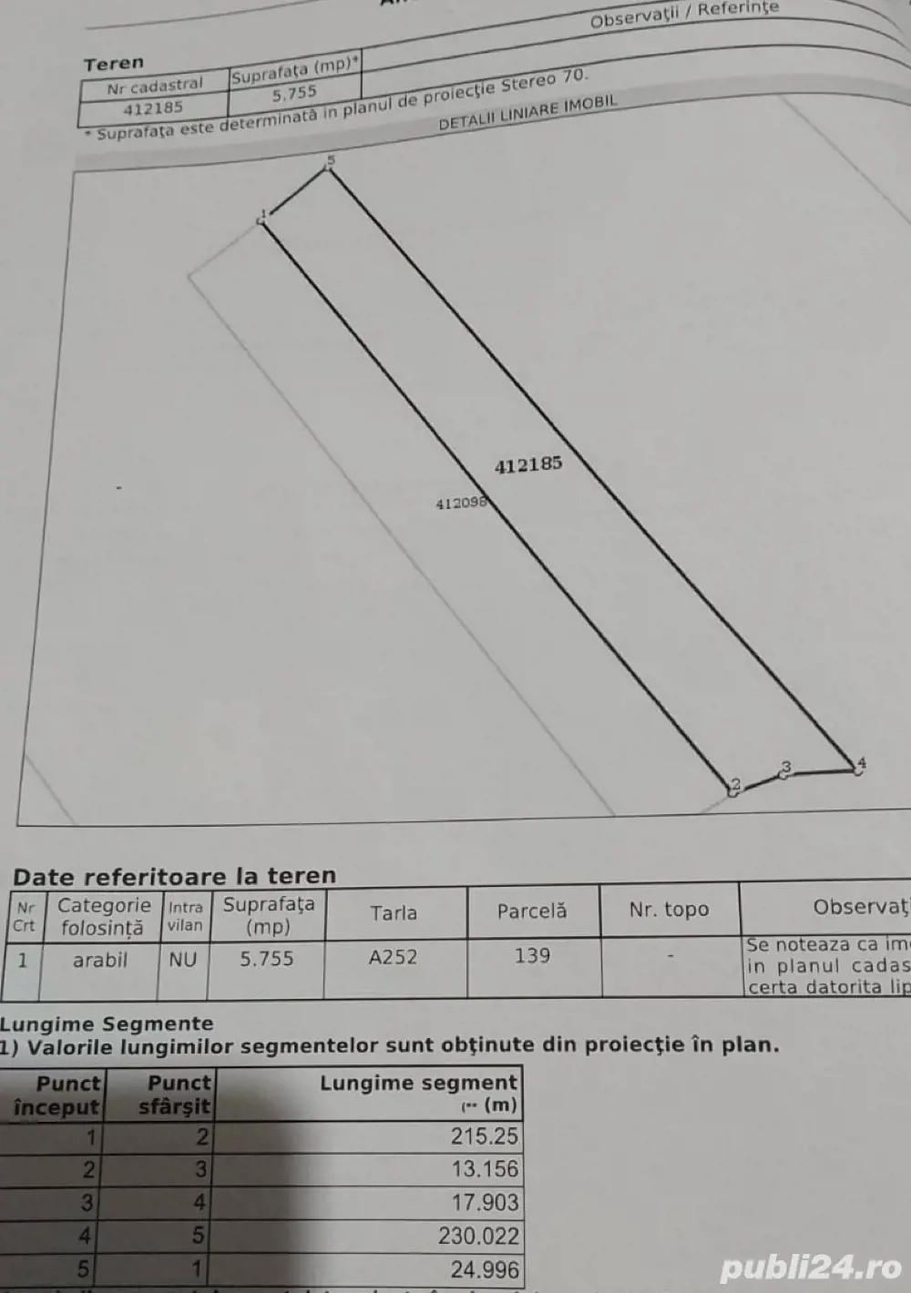 Vand teren extravilan Lugoj-fundatura closca
