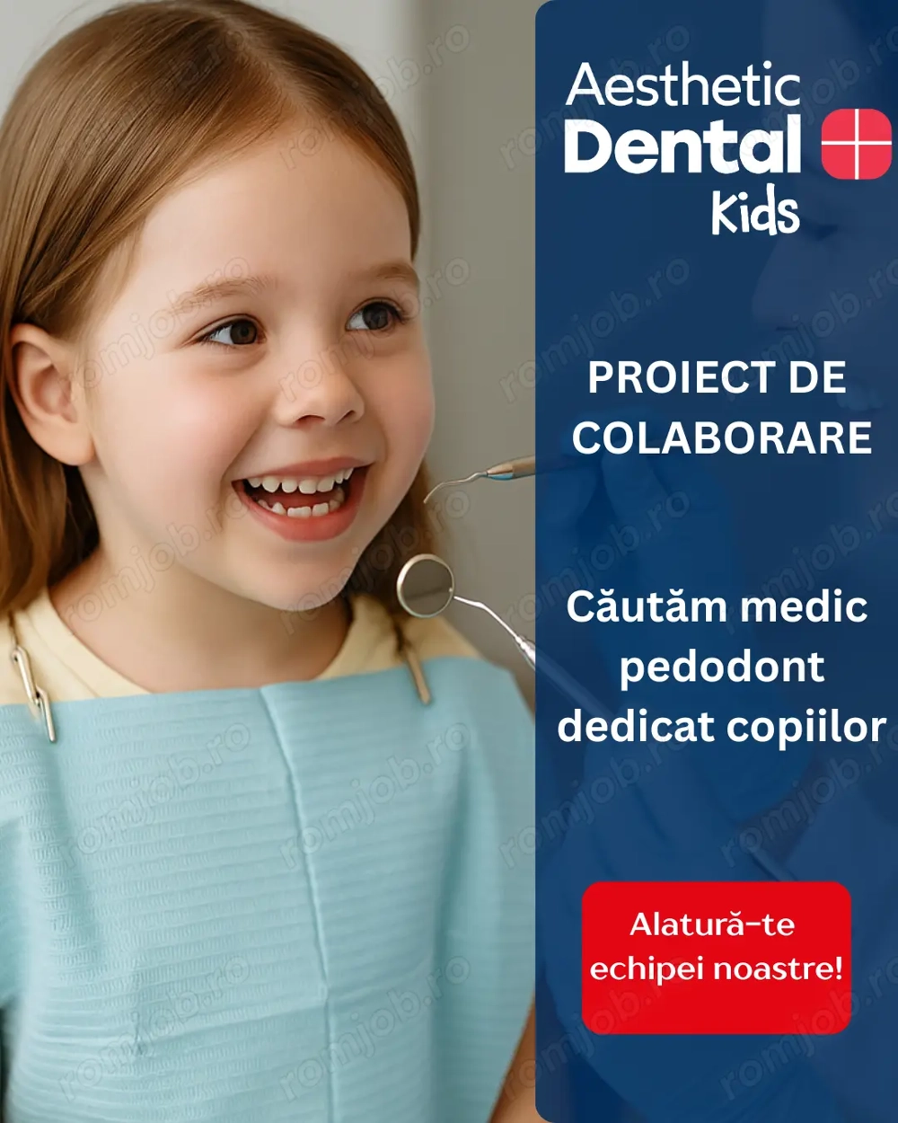 Anunț recrutare   Medic Pedodont