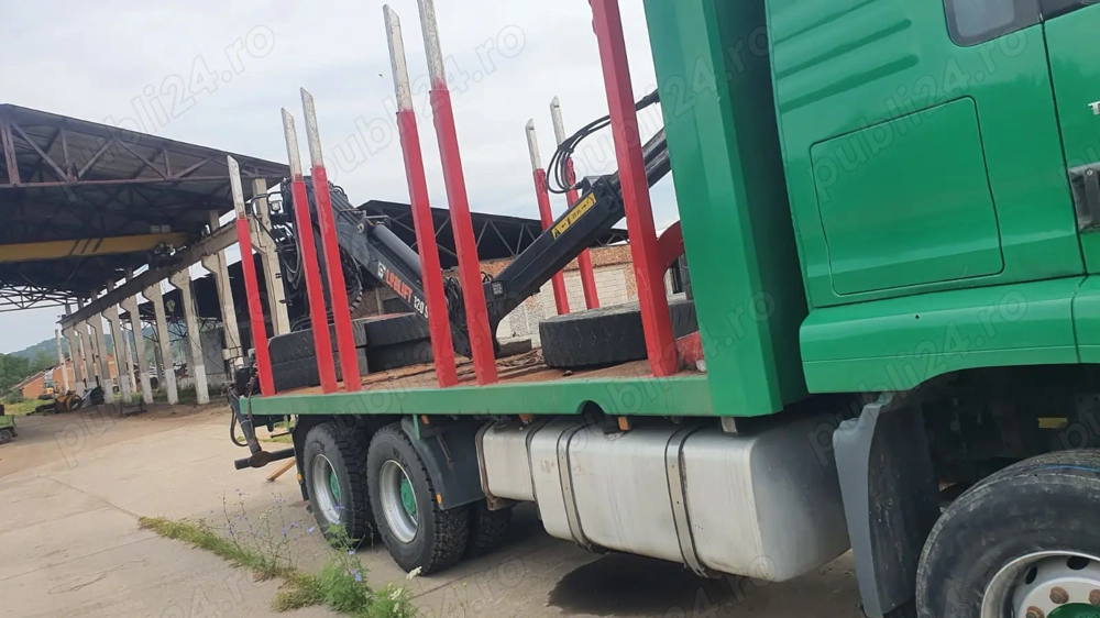 Vand camion forestier MAN 