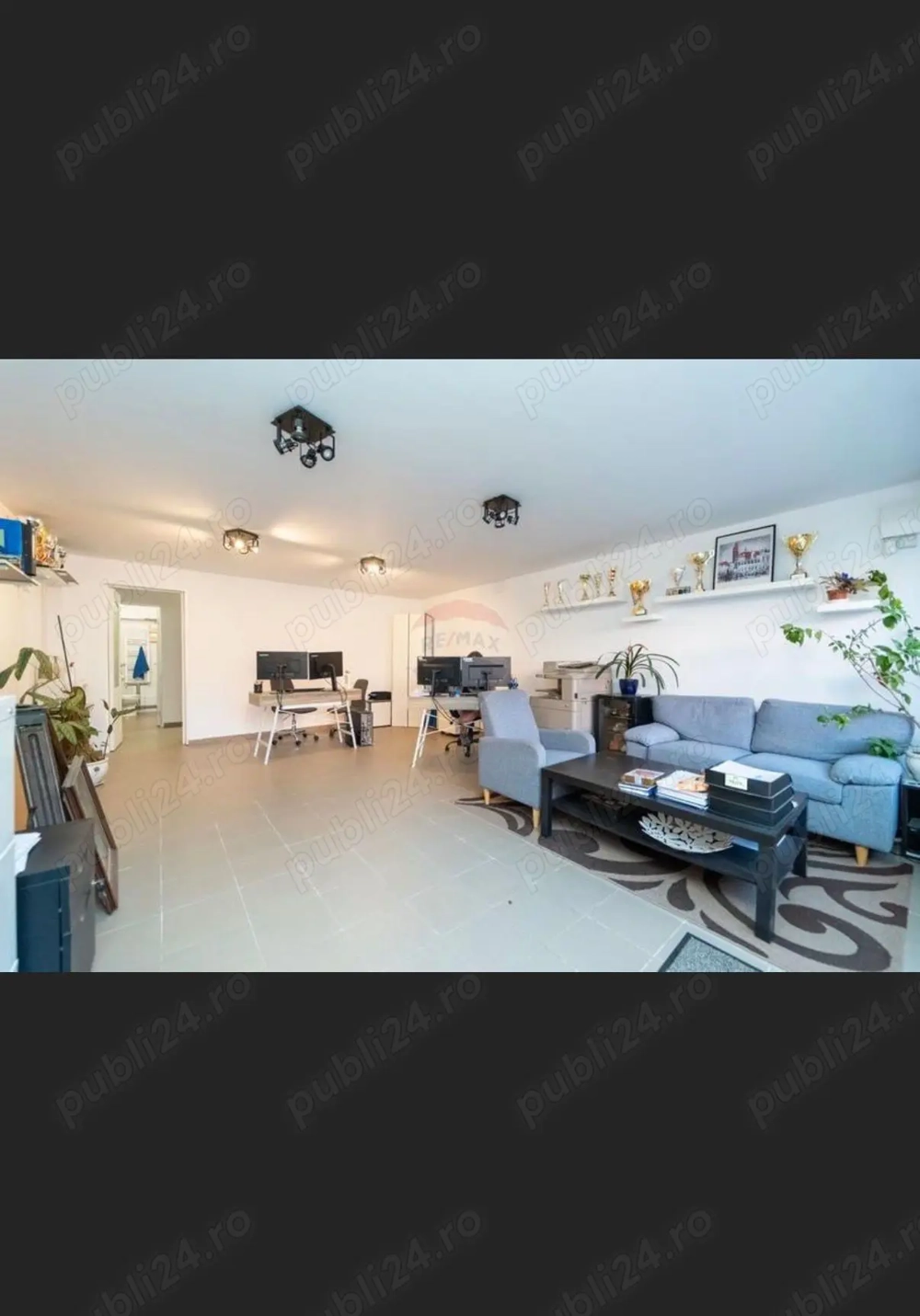 Apartament 2 camere  spatiu comercial de vanzare