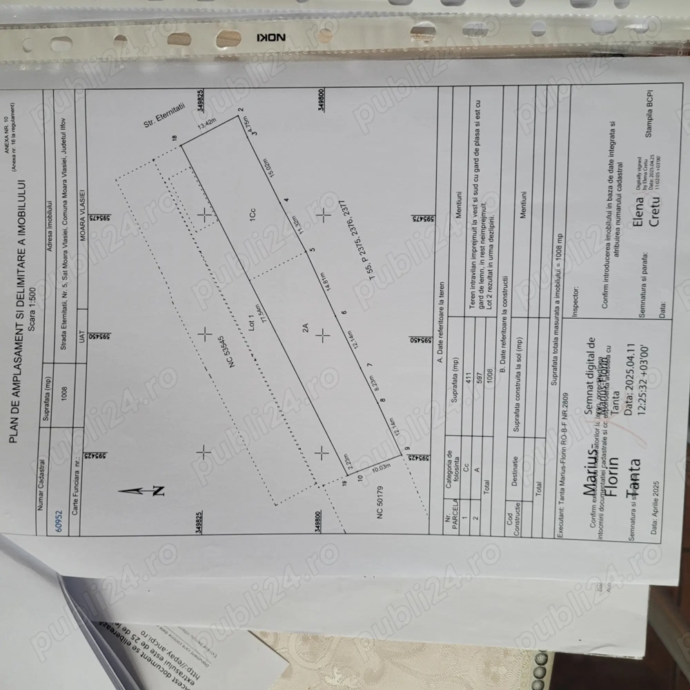 Teren de vinzare, sau inchiriere 