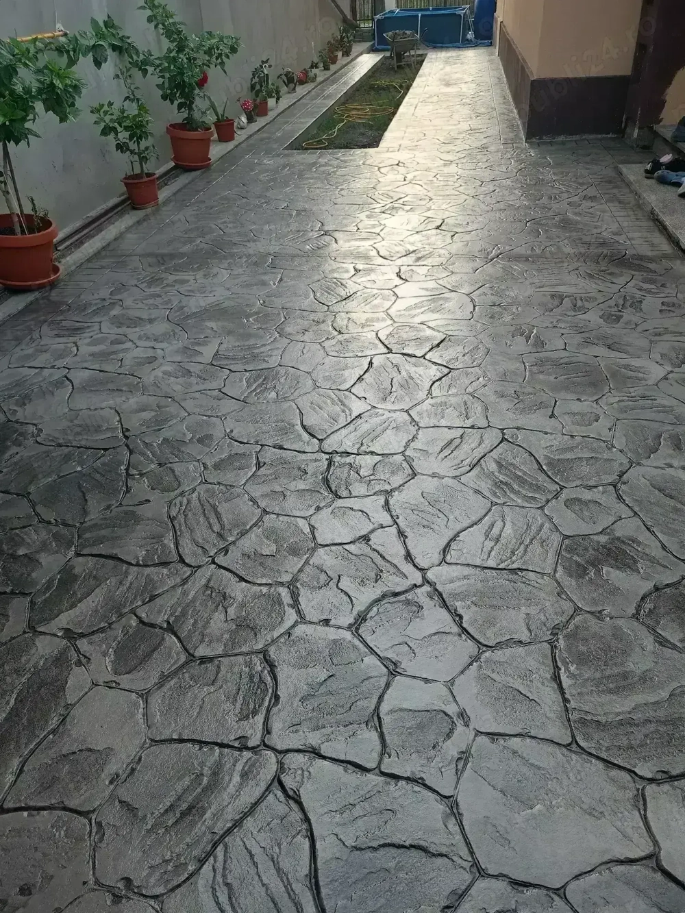 Beton amprentat si elecopterizat 