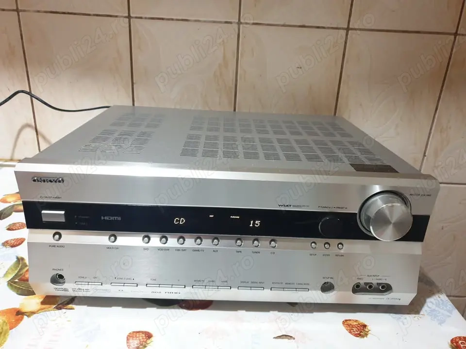 Amplificator Audio Onkyo TX-SR 606 Statie Audio