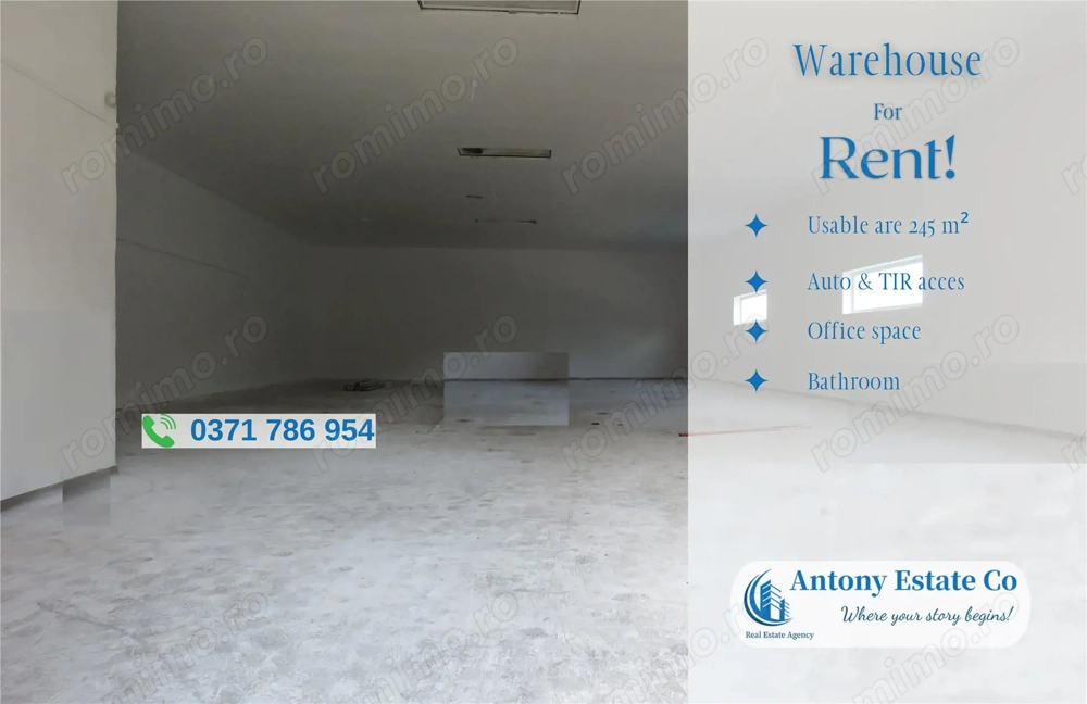 Hala Spatiu Depozit de inchiriat, Renovata, Calea Clujului - Oradea