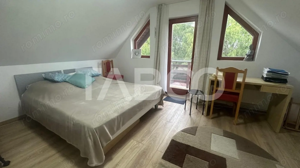 Apartament la casa 100mpu acces curte taxe incluse Poplaca sibiu 