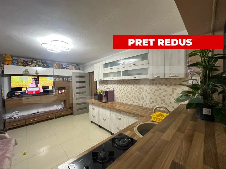 Apartament 3 camere, complet renovat – zona Gemenii