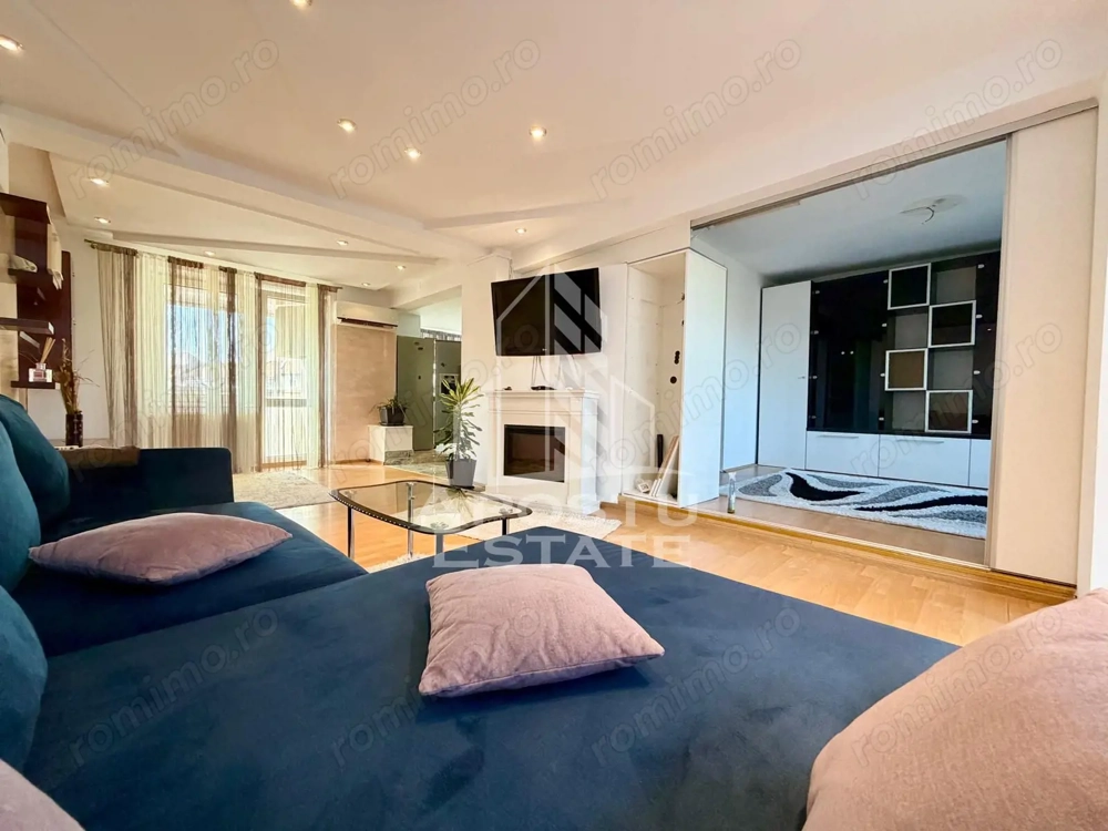 Apartament 4 camere, centrala proprie, 100Mp, Zona Dorobantilor