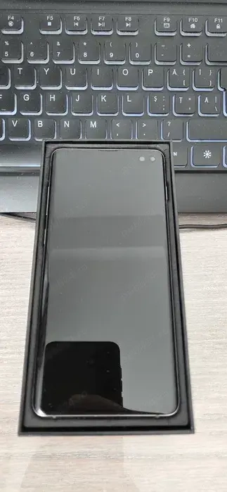 Galaxy S10 Plus Dual Sim, Ceramic Black, 512 GB