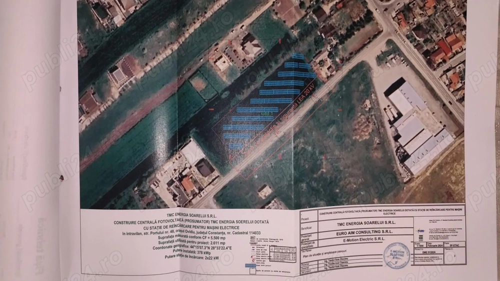 Vand Parc Fotovoltaic 400KWA (0.4 MGW) ready to build