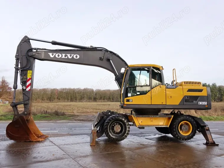 Excavator Volvo EW 205 D 2017 