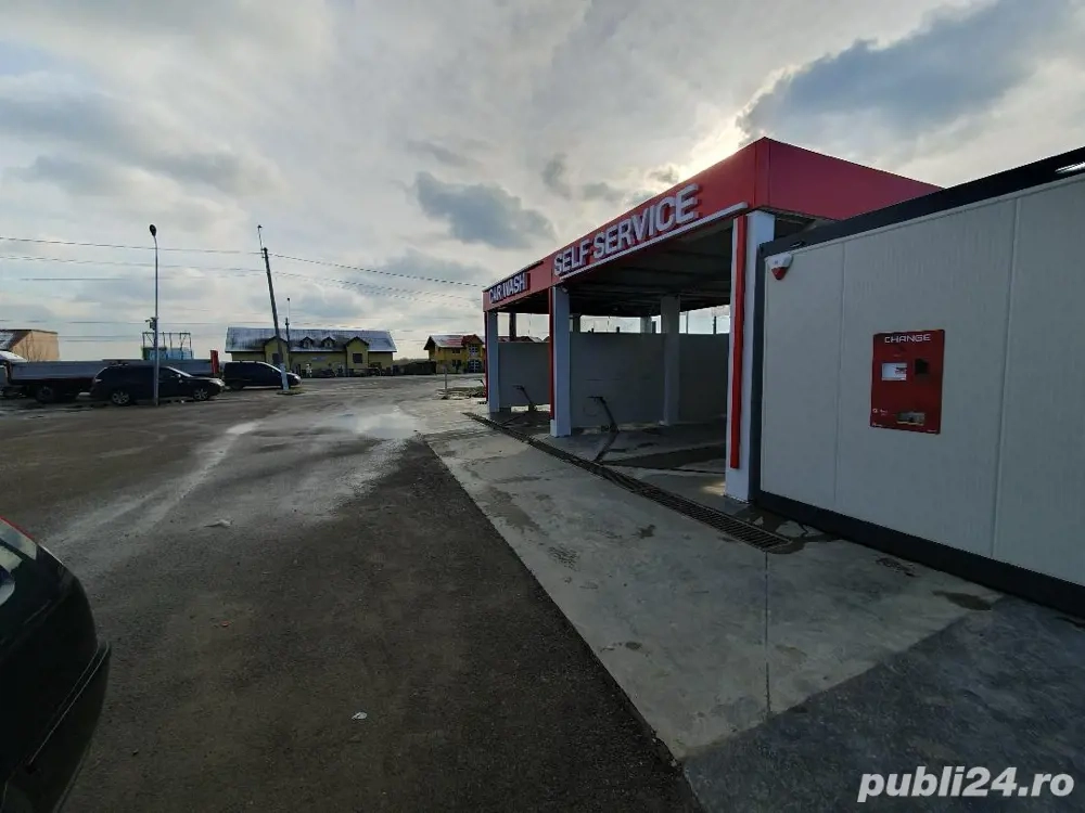 Vand urgent instalatie spalatorie auto self service 35.000 euro