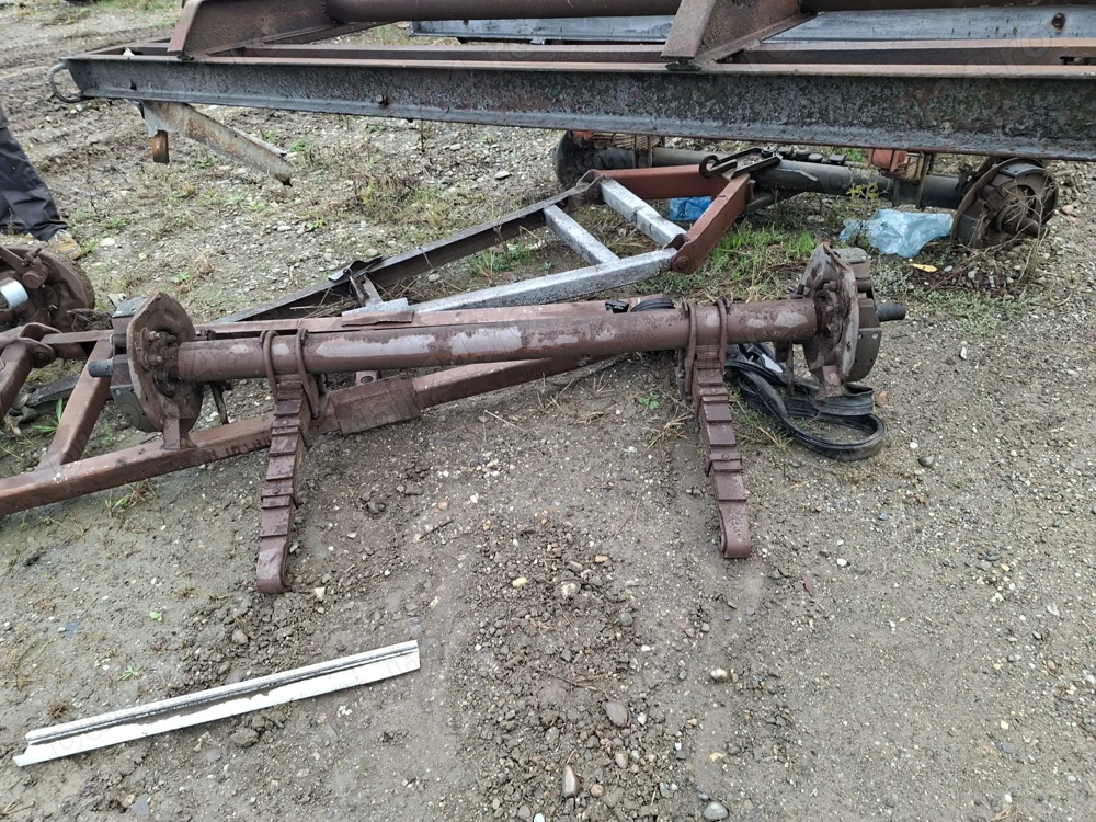 Punți remorci agricole
