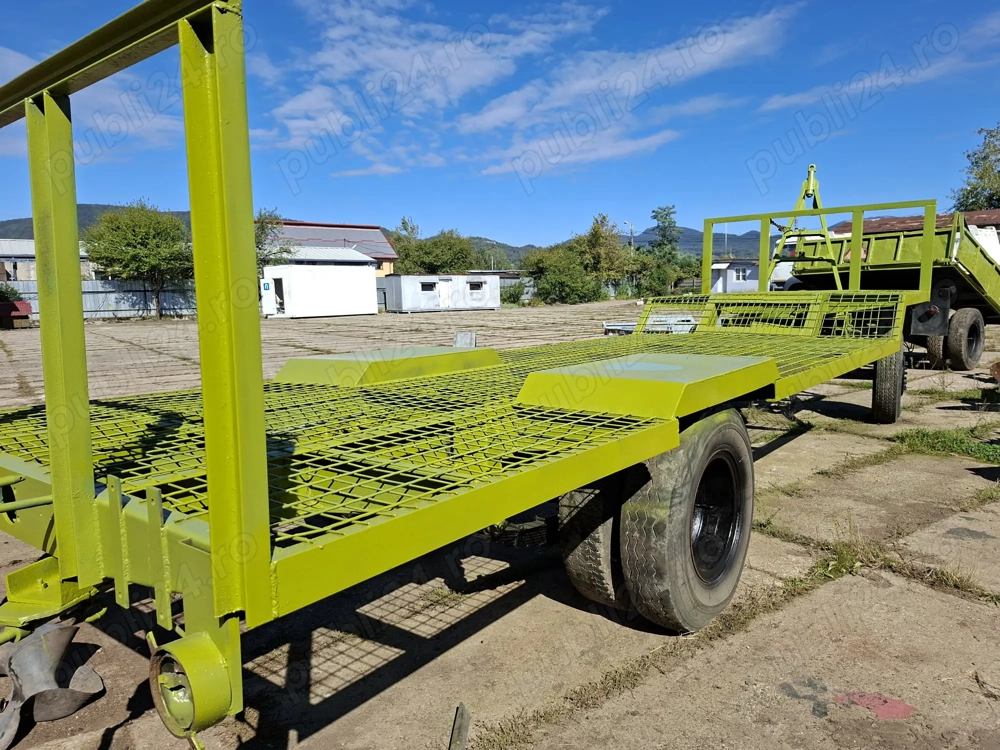 Remorca transport fan  2 axe