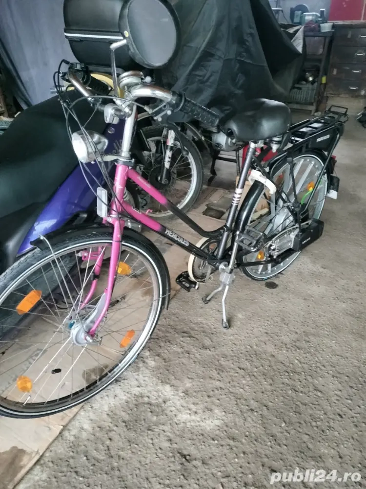 vând bicicleta cu motor sachs.