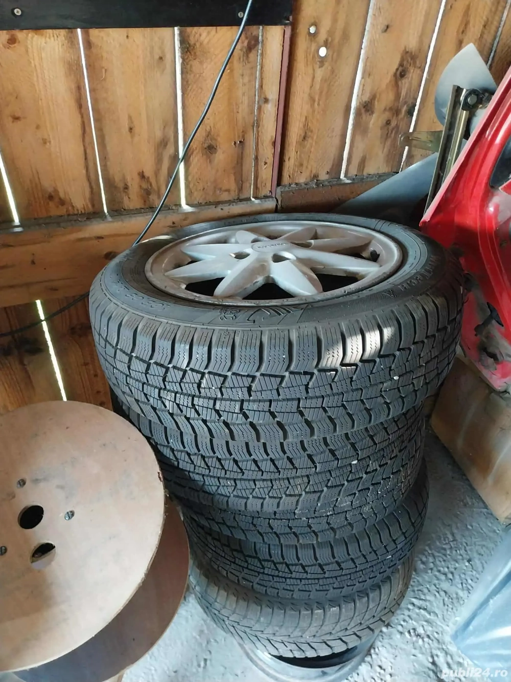 Roti dacia solenza jante si cauciucuri iarna