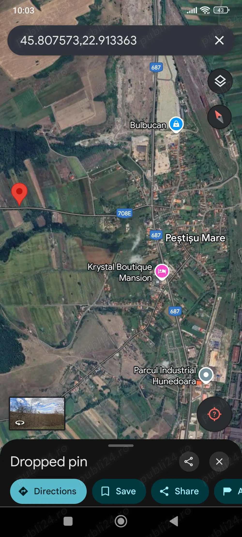 Teren Pestisu Mare Hunedoara