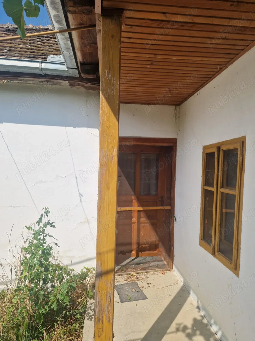 De vânzare teren arabil și teren intravilan cu casă din chirpici   Teghea, județul Satu Mare