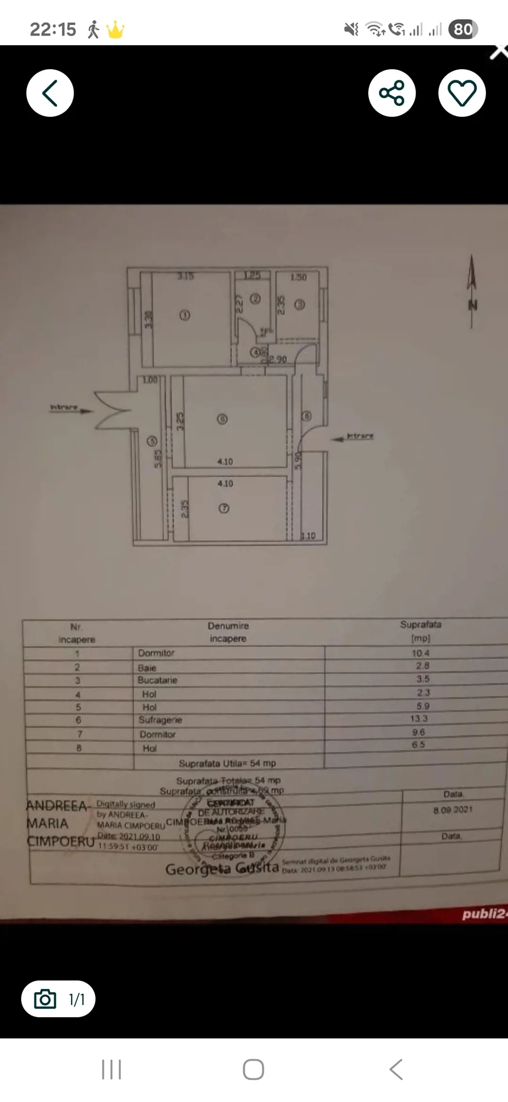  Vand apartament 3camere(magazin alimentar),Petre Sergescu