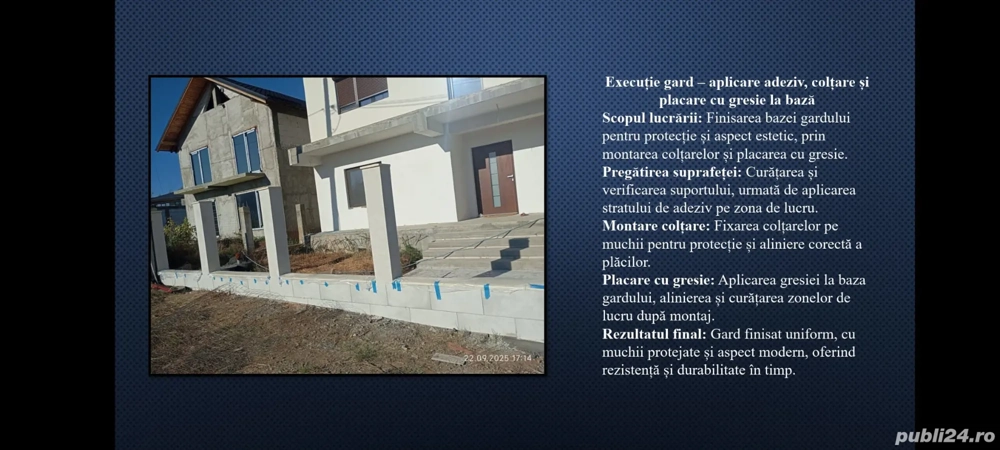 firma executam amenajarea casei tale.