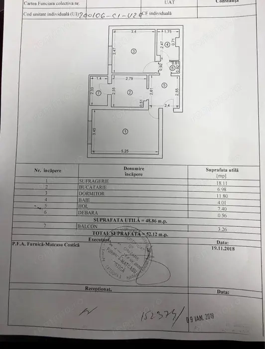 Apartament 2 camere Zona Dacia