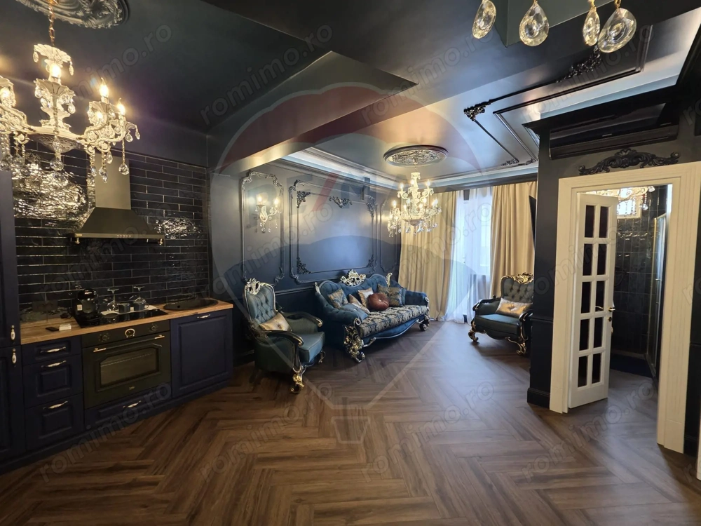 Apartament de lux în stil baroc cu 2 camere de închiriat în zona Dacia