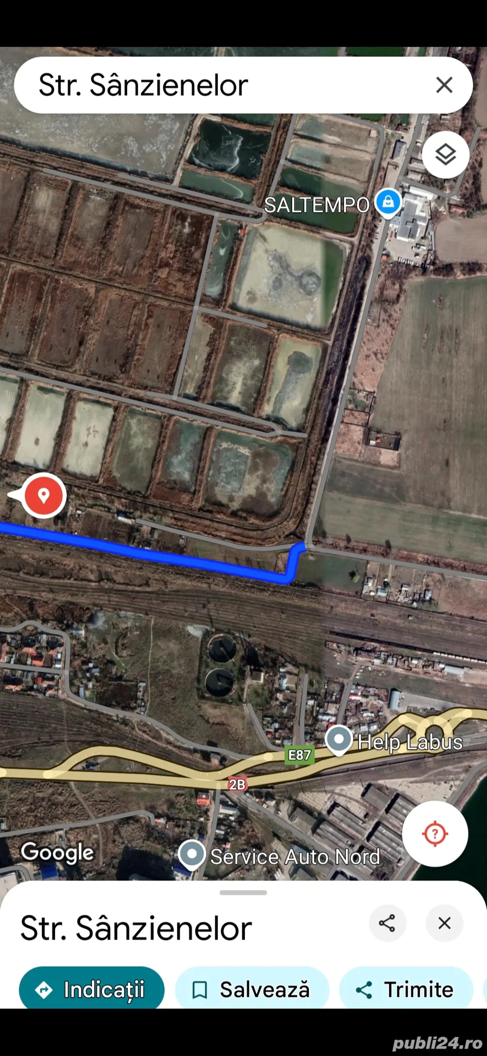 Teren intravilan de vânzare 