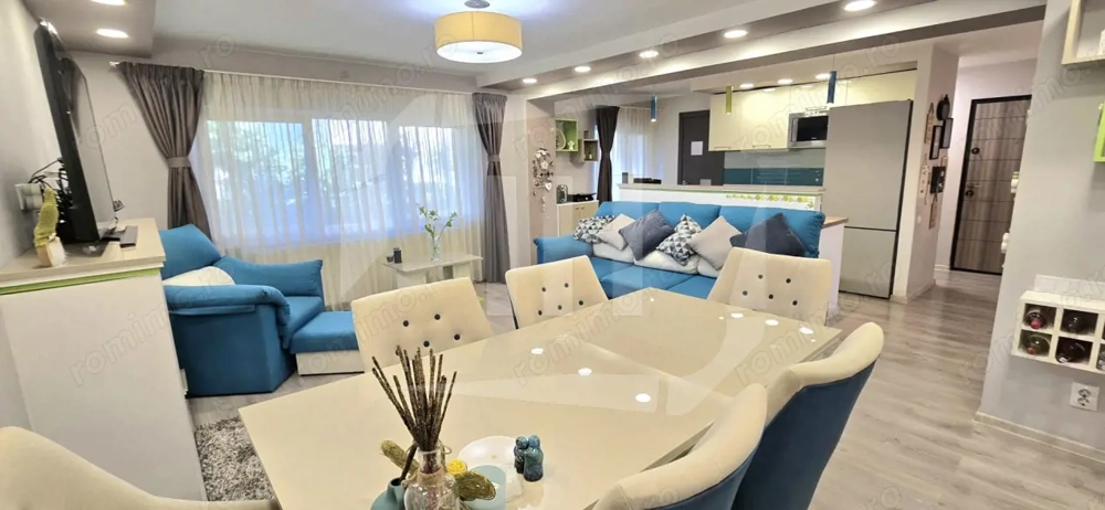 Apartament 4 camere, 91 mp, renovat, garaj, intr-o zona verde si linistita