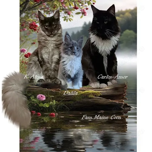 Maine Coon pisicuti cu Pedigree WCF-Timisoara