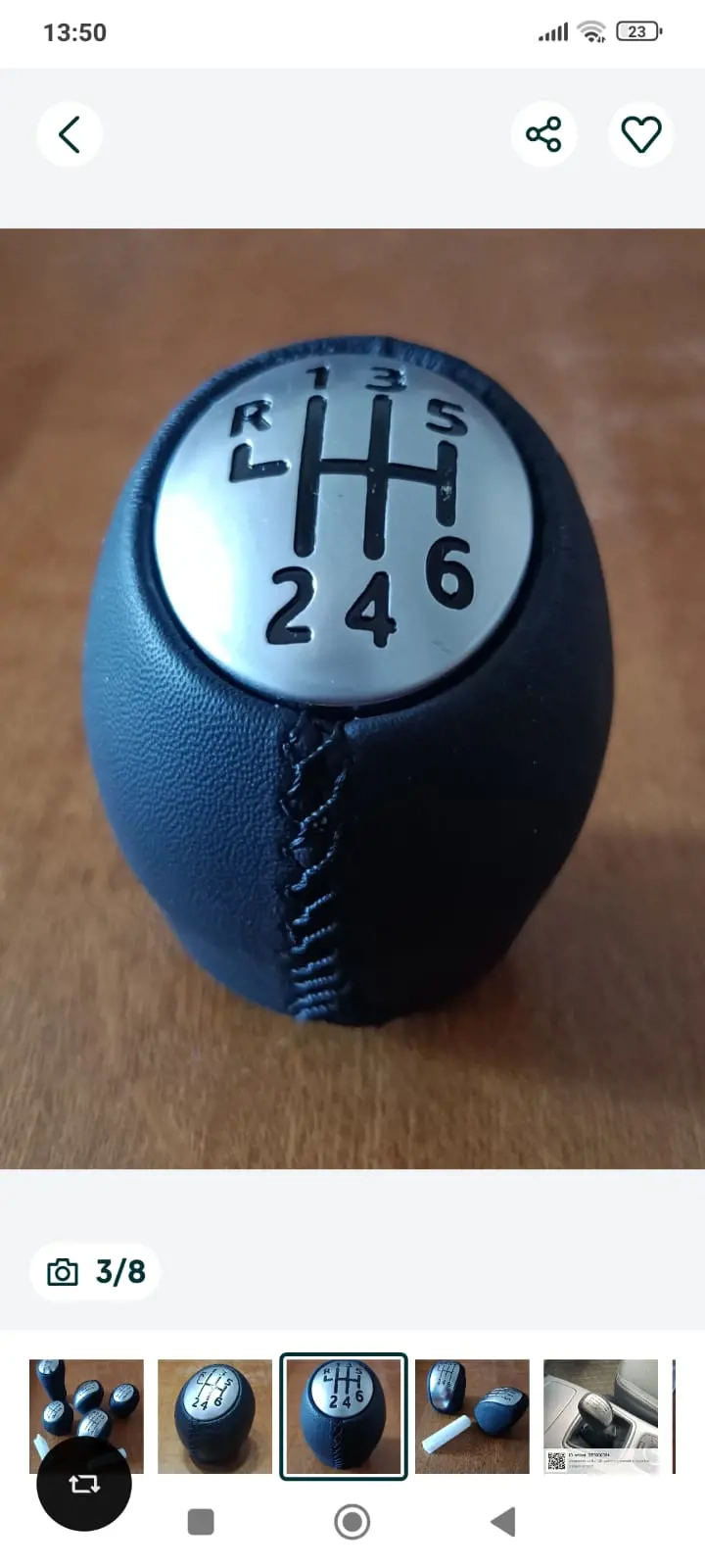 Nuca schimbator de viteze cu 6+1 trepte pentru Renault