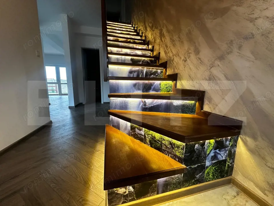 Duplex de lux cu curte de 300 mp – rafinament, lumină și eleganță în detaliu