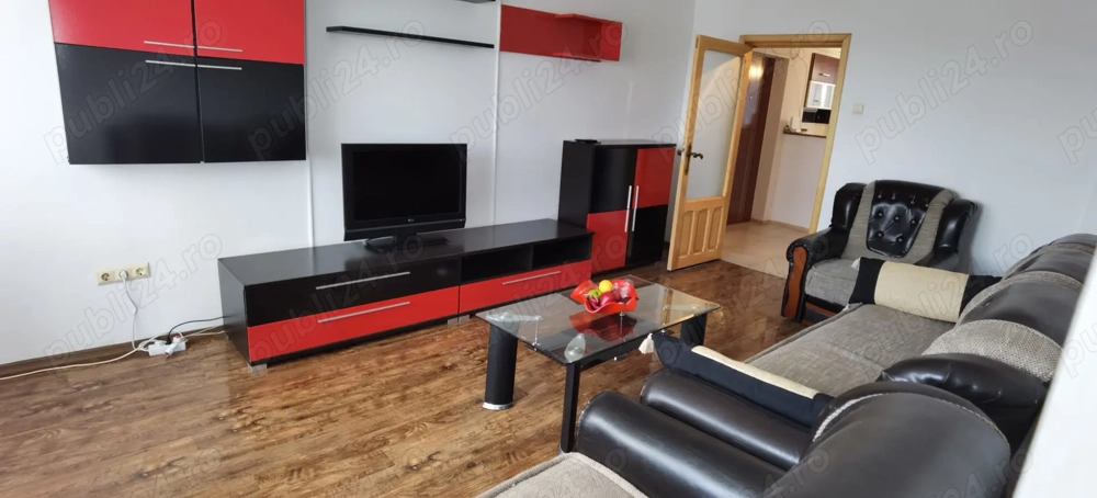 Inchiriere  Ap. 3 cam. cf.1 dec. et.6 din 8, mobilat utilat, sup. totala 85.mp. Scolilor - Dorobanti