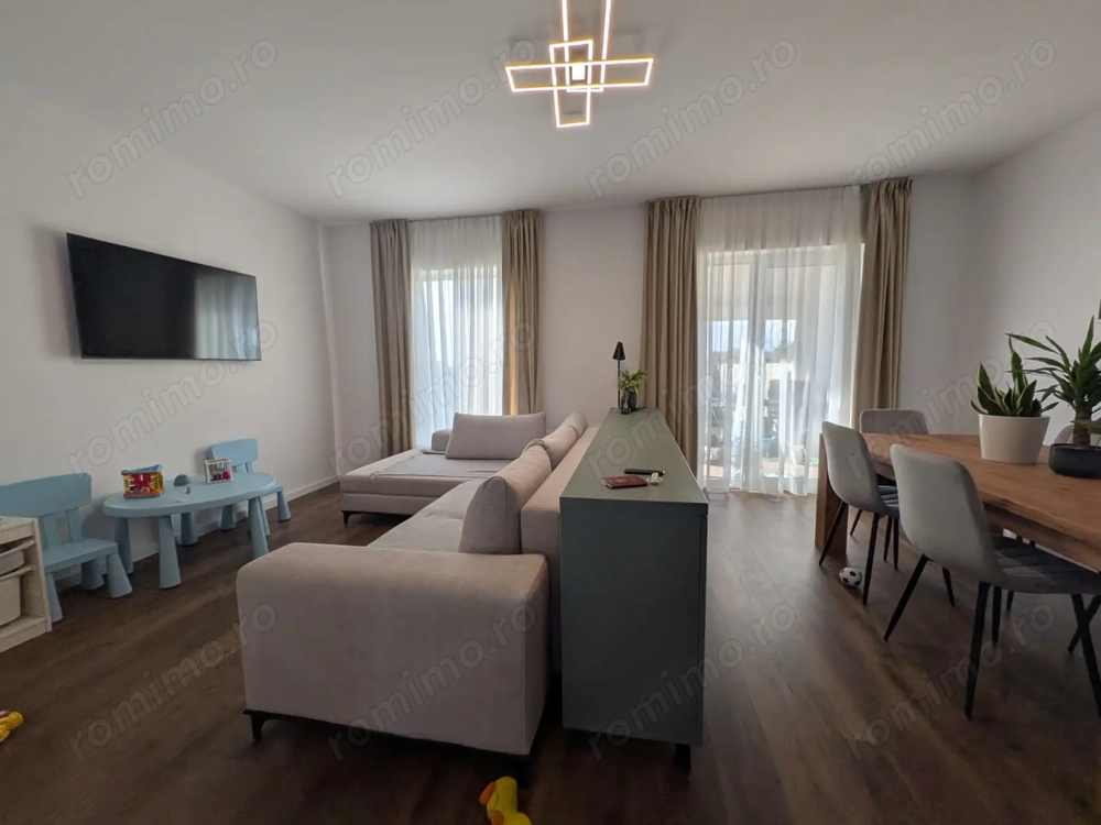 De vanzare - Duplex nou (septembrie 2025) mobilat si utilat   Giroc, Str. Leului