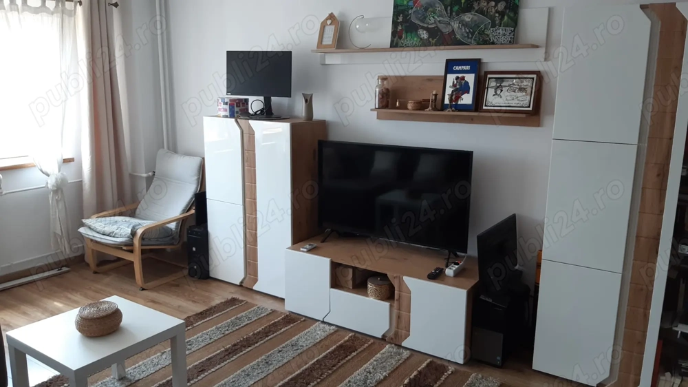 Apartament 3 camere, renovat, mobilat, 81.7 mp, Piata Unirii, 2 bai, 2 balcoane