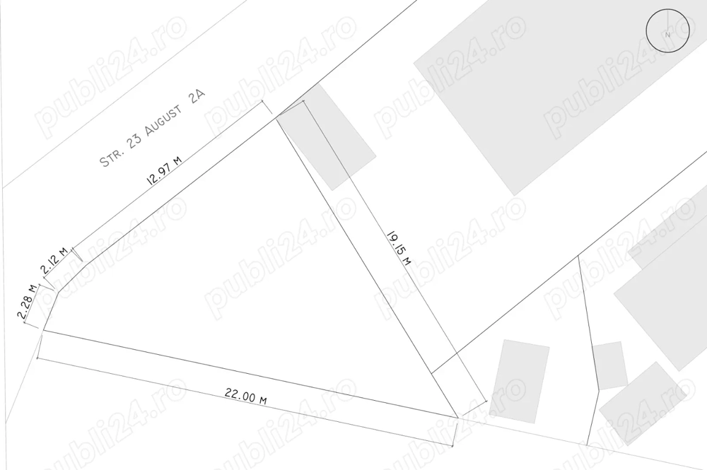 Teren Azuga langa Partie