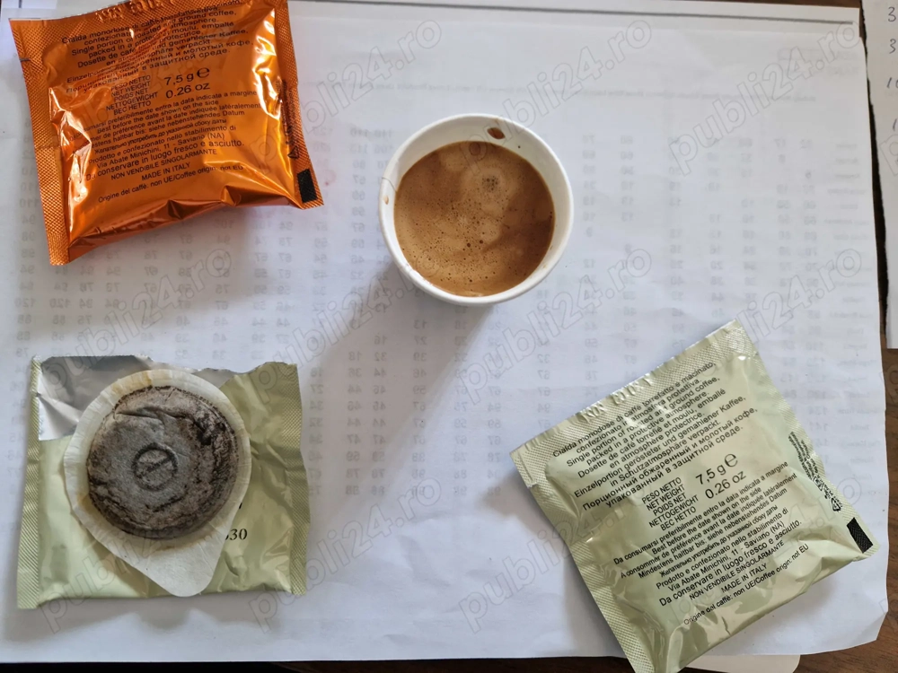 Vând cafea cialde( monodoze)