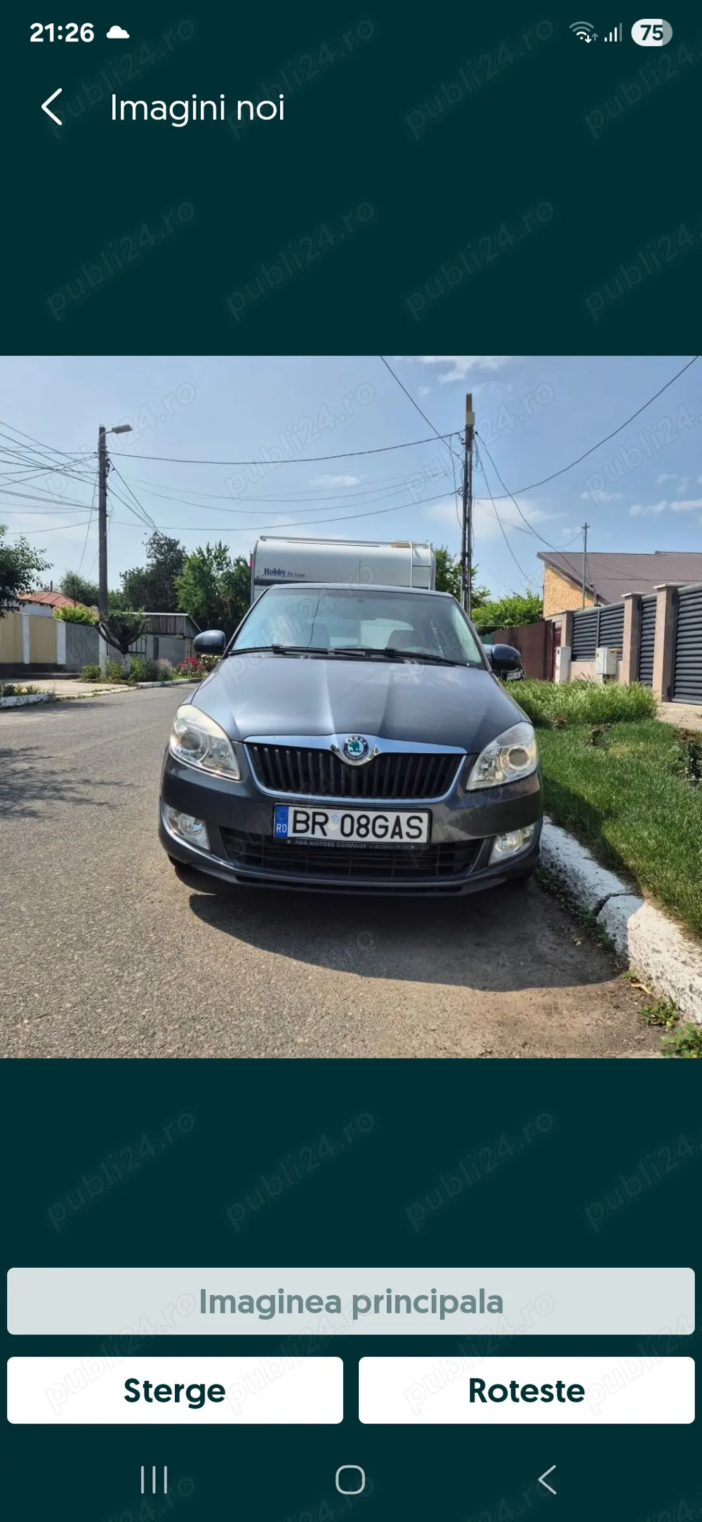 Vând Skoda Fabia 1.6 Diesel 