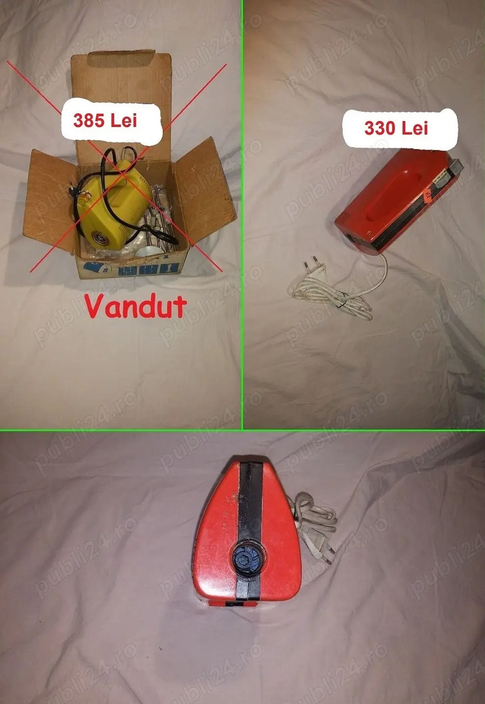 Mixer vechi argis din anii '90 2 bucati