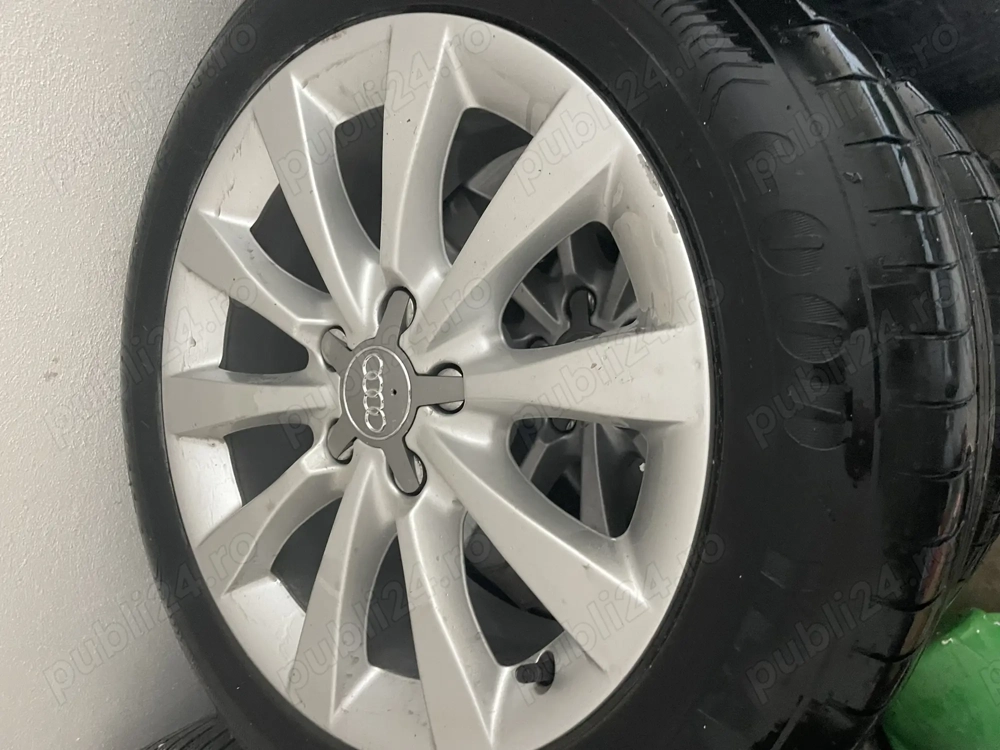 Roți Audi 5/112 /18 roțile arată ca noi puțin folosite
