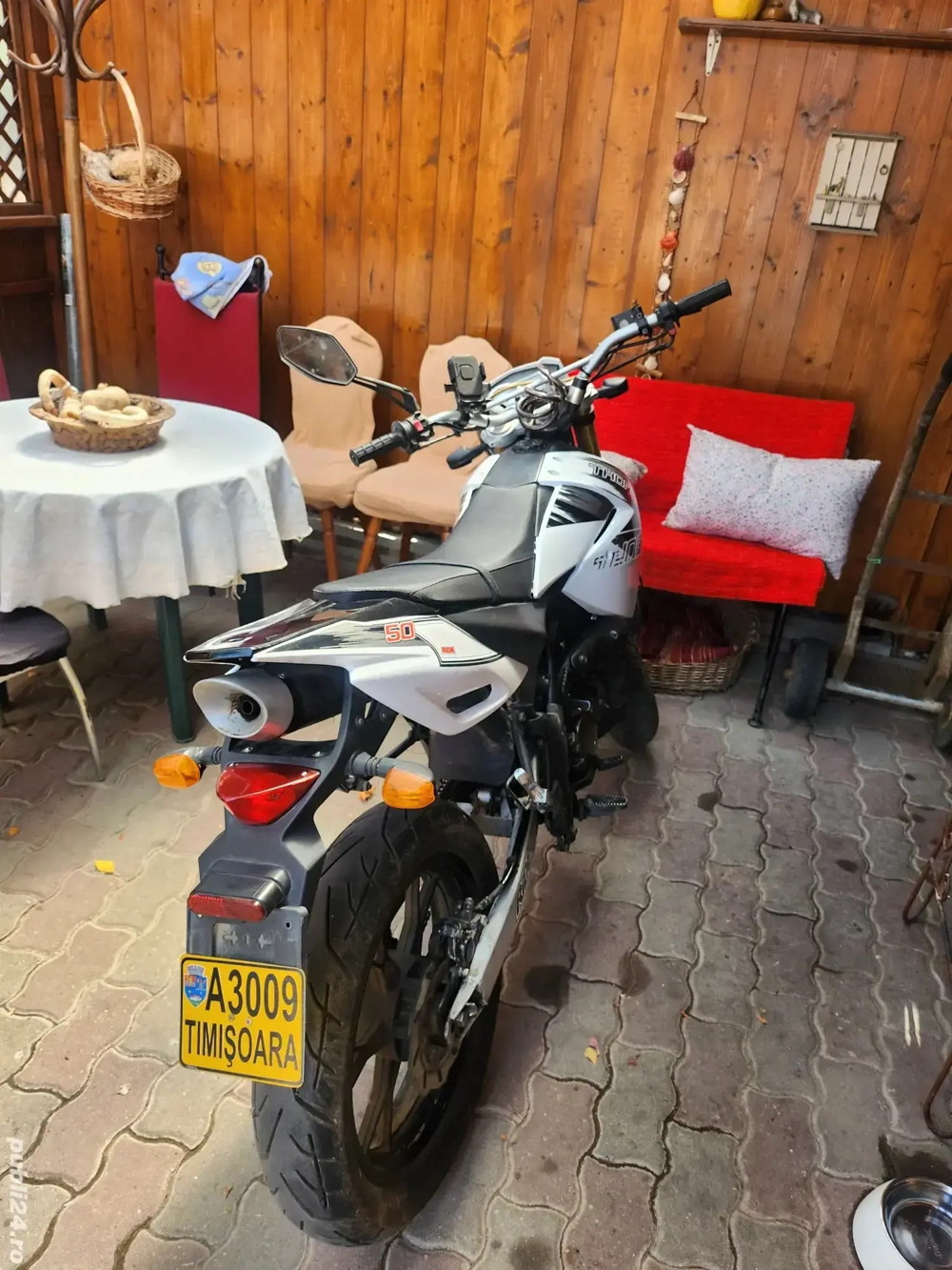 motor moped 50cm permis cat b sau am