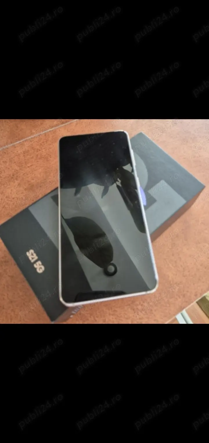 Telefon samsung S21 plus gold nou impecabil