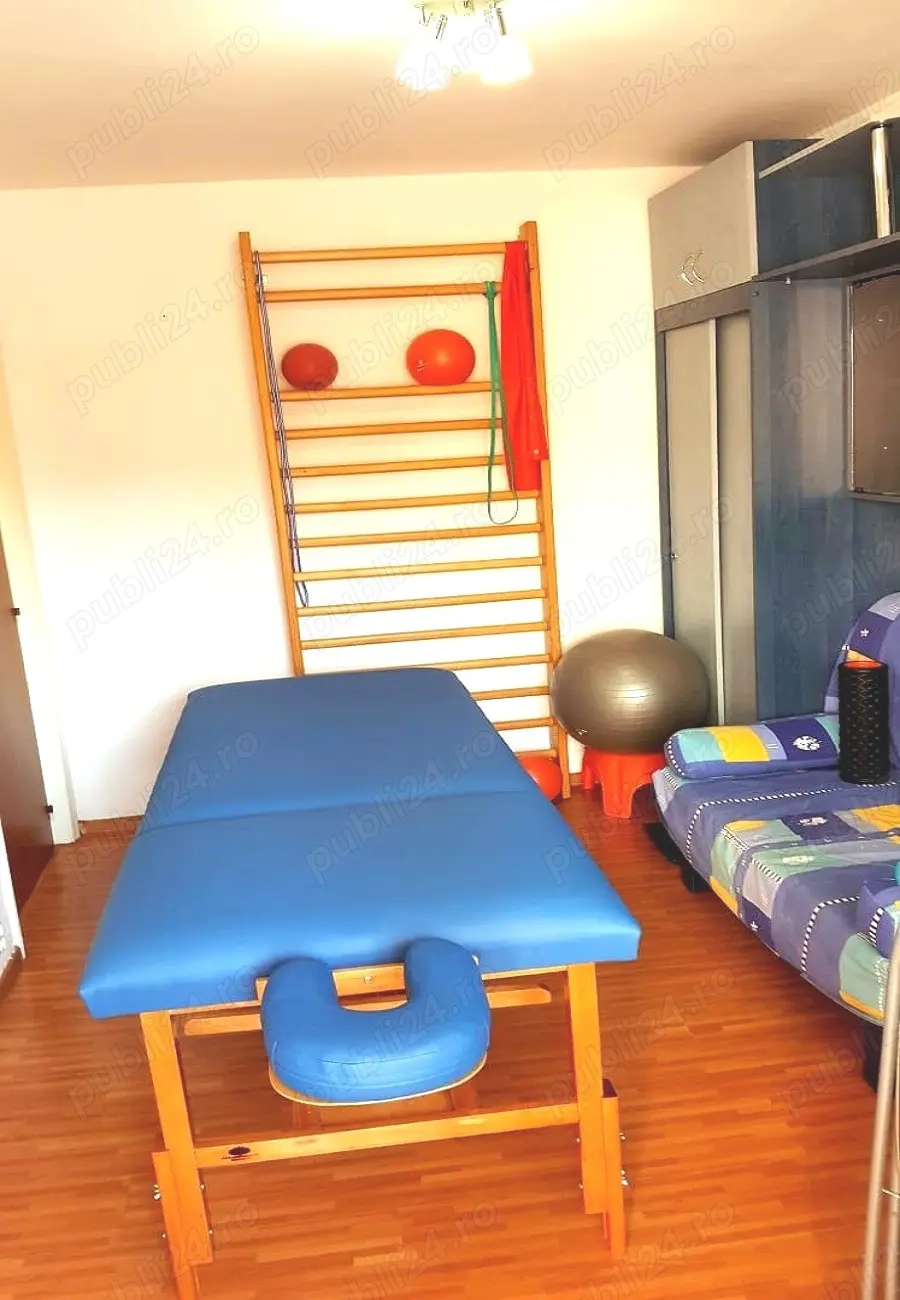 Asistenta fizioterapie pt. electrostimulare musculara si gimnastica pasiva, 2 ore cand porti