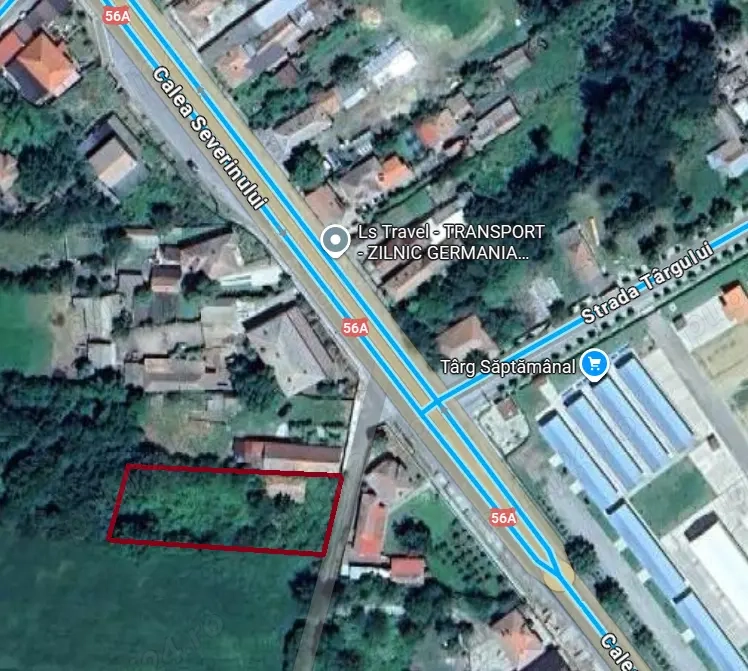Vand teren Calea Severinului, nr.56, Vanju Mare