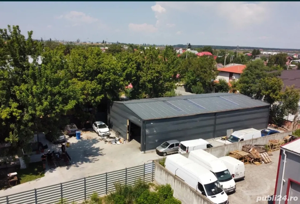 Urgent_Hala 300 mp + locuinta birouri 116mp, Teren 1242 mp.