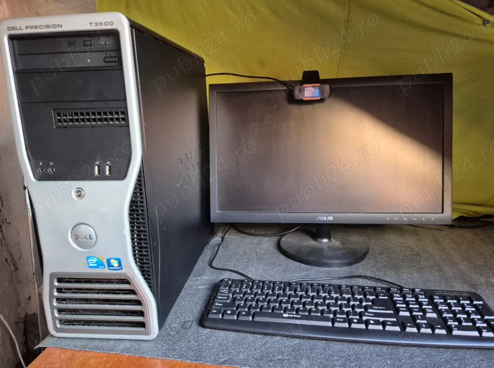 Calculator Dell Optiplex 5060 Intel Xeon 2,30 GHz, RAM 6 GB,  SSD 250 Gb, HDD 250 GB + HDD 160 GB